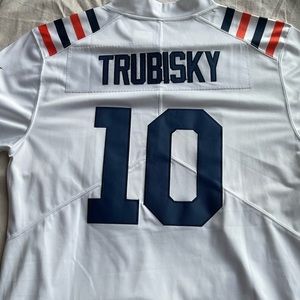 Mitch Trubisky, Chicago Bears 100 year anniversary jersey .